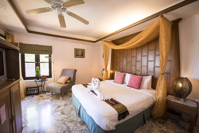 غرفة سوبيريور بسرير فردي بإطلالة على الحديقة، Koh Chang Cliff Beach Resort 5/8