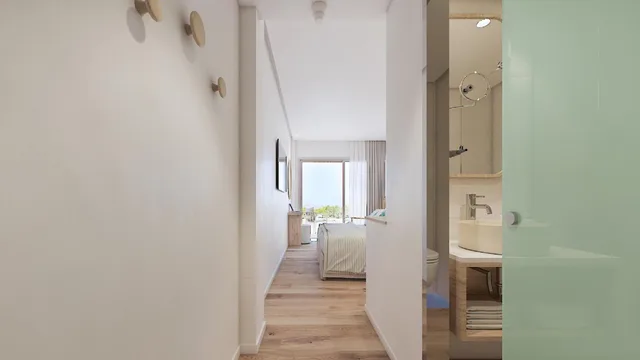 جناح جونيور بسرير كوين بإطلالة على البحر، Hotel More 10/10