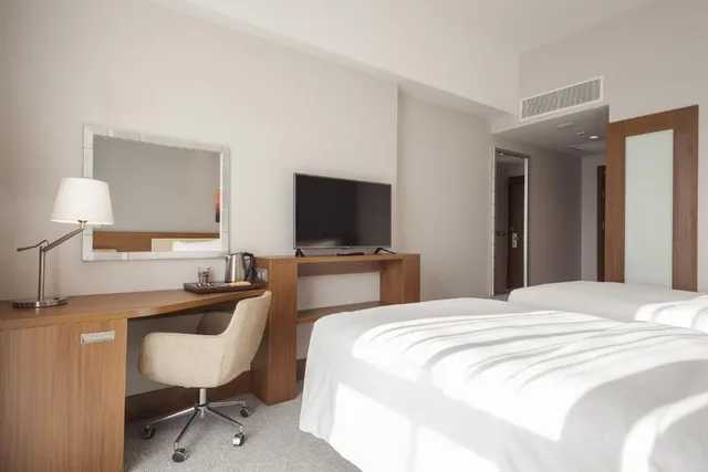 غرفة بسرير كوين مع أريكة للمدخنين، Hampton By Hilton Kocaeli Symbol 1/1