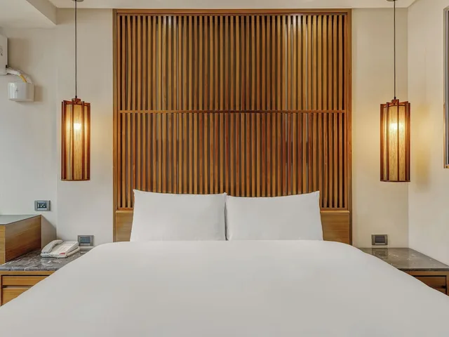 غرفة كلاسيكية بسرير كوين، Guide Hotel Taipei Bade 6/10