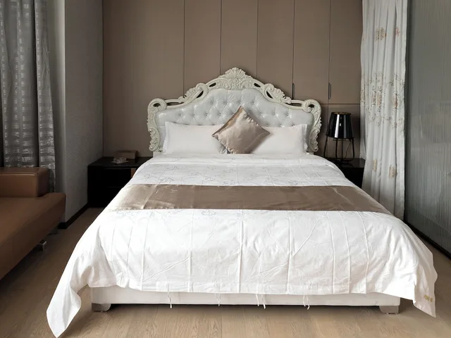 شقة ديلوكس بسرير كوين وسريرين مزدوجين بغرفتي نوم، Pengman International Apartment Hotel (Beijing Road Jiedeng Duhui) 4/8