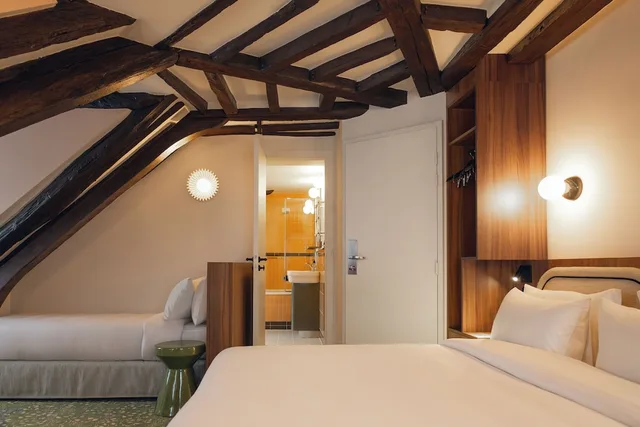 غرفة بريستيج بسرير كوين وسرير فردي، Hotel Salvia 2/10