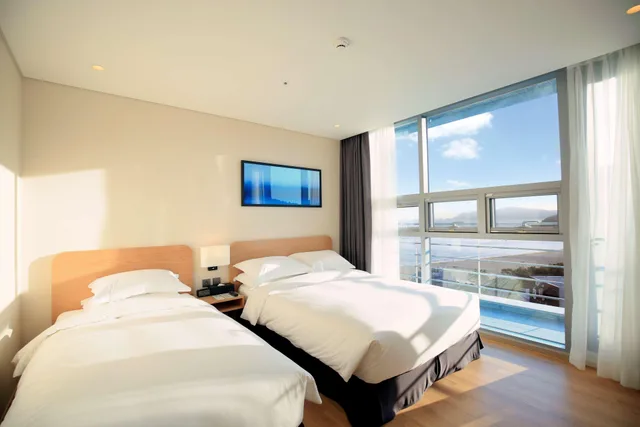 جناح بإطلالة جزئية على البحر، Best Western Haeundae Hotel 1/3