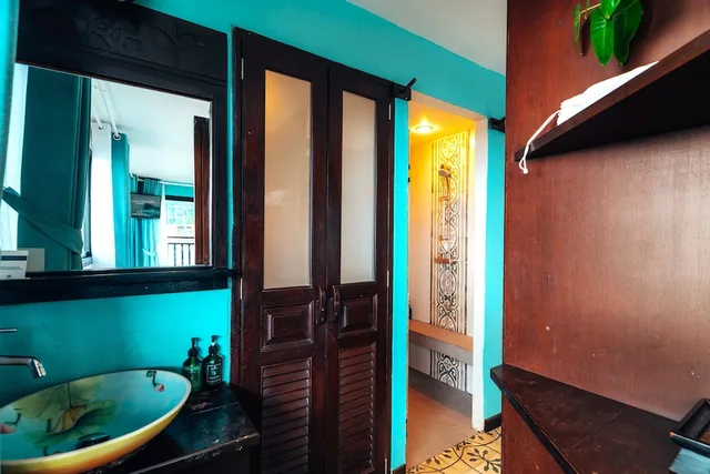 غرفة ديلوكس بسريرين منفصلين بشرفة، Vacation Village Phra Nang Inn 4/4