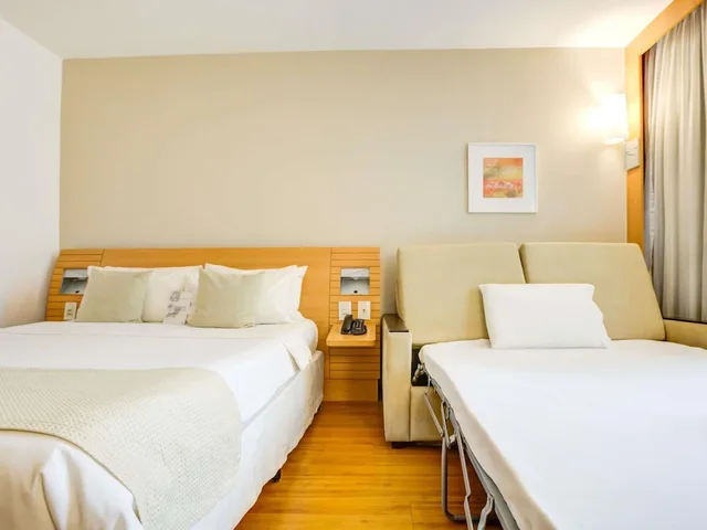 غرفة تنفيذية بسرير مزدوج مع أريكة، Novotel RJ Santos Dumont 8/10