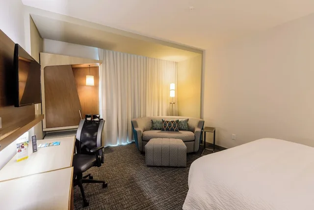 غرفة بسرير كينج مع أريكة لذوي الإعاقة، Courtyard By Marriott Lake Jackson 4/6