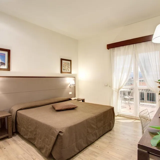 غرفة سوبيريور بسرير كينج بإطلالة على المدينة، Hotel Delle Nazioni 1/3