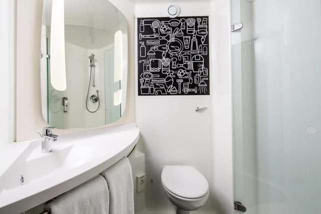 غرفة عائلية بسريرين منفصلين، ibis London Wembley 9/10
