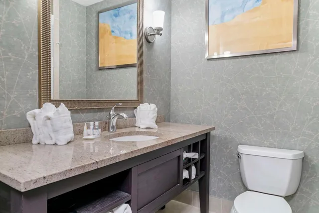 غرفة بسريرين كوين في الطابق الأرضي، Comfort Inn Plainwell, MI 4/4