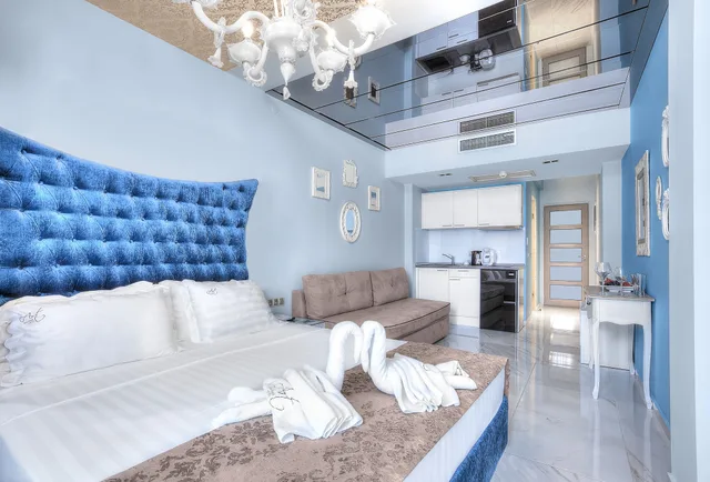 جناح بسريرين كوين بغرفتي نوم، Art Boutique Hotel 2/10