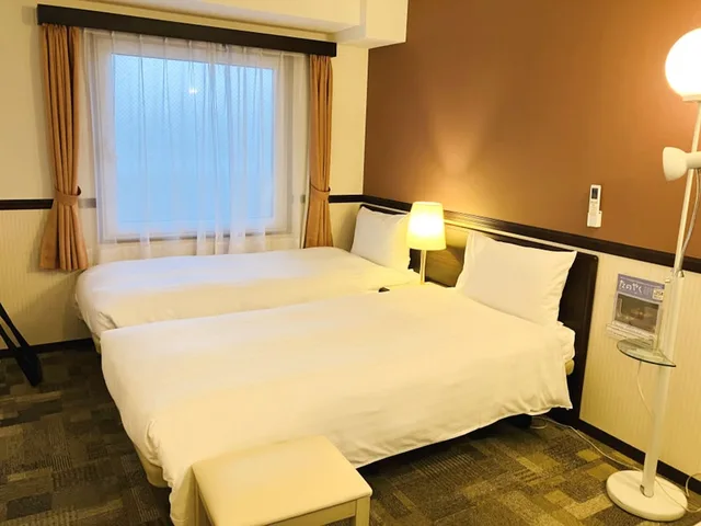 غرفة اقتصادية بسريرين منفصلين للمدخنين، Toyoko Inn Osaka Abeno Tennoji 3/7