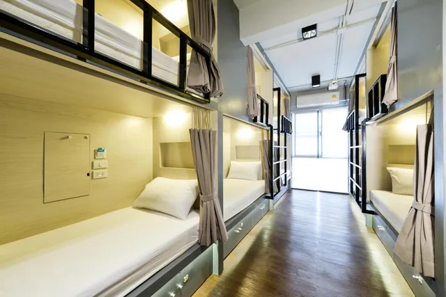 Capsule, Female Only, The Cube Hostel 1/1