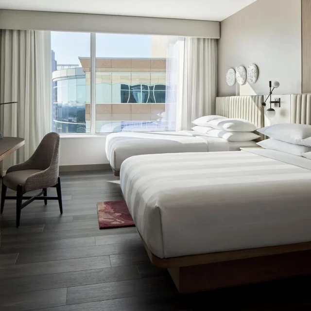 غرفة بسريرين كوين، Marriott Bethesda Downtown at Marriott HQ 6/8