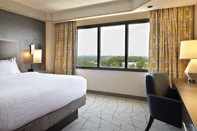 غرفة بسرير كينج في طابق مرتفع، Embassy Suites by Hilton Atlanta Galleria 1/4