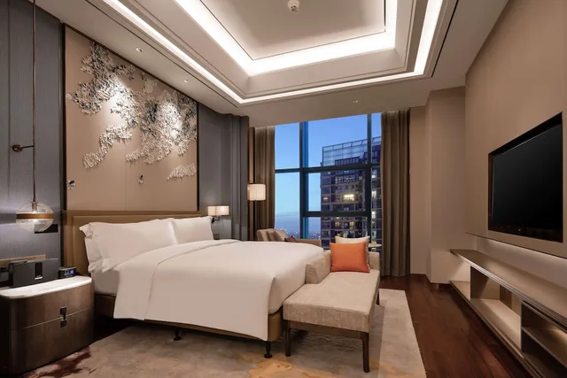 جناح ديلوكس بسرير كينج، Doubletree By Hilton Yangzhou 1/9