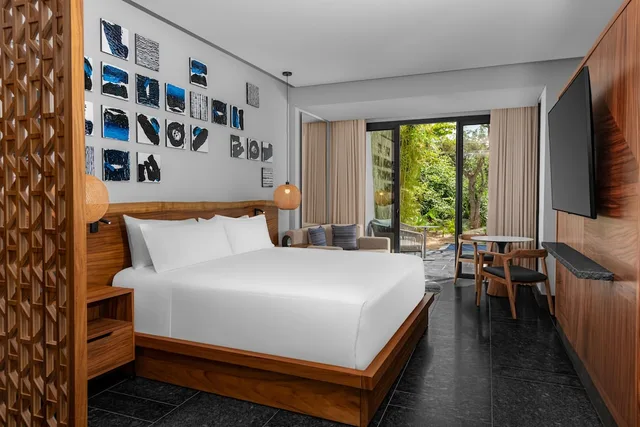 غرفة بسرير كينج بشرفة لذوي الإعاقة، Conrad Tulum Riviera Maya 3/9