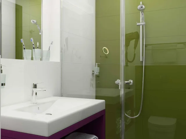 غرفة قياسية بسرير مزدوج، Ibis Styles Budapest Airport 4/8
