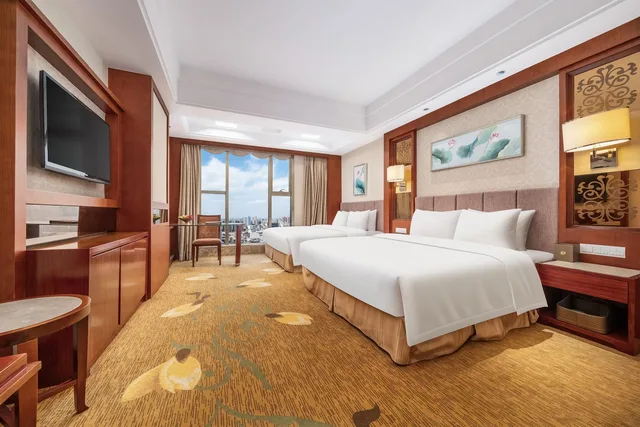 غرفة ديلوكس بسريرين كوين، Huilihua Hotel 1/1