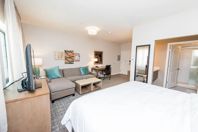 جناح استوديو بسرير كوين بمطبخ، Staybridge Suites Houston Humble Generation Pk 1/2