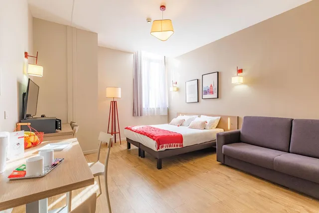 استوديو سوبيريور بسرير مزدوج مع أريكة، Appart City Confort Strasbourg Centre 3/5