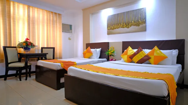 غرفة ديلوكس بسرير مزدوج أو سريرين منفصلين، Boracay Holiday Resort 3/8