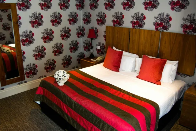 غرفة قياسية بسرير مزدوج، The Coed y Mwstwr Hotel 4/5