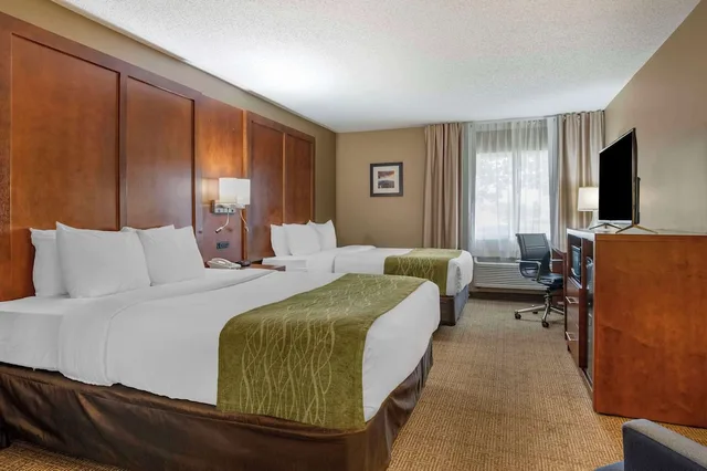 غرفة قياسية بسريرين كوين، Comfort Inn Romeoville - Bolingbrook 2/10