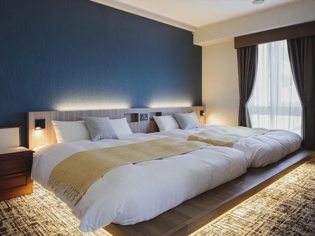 Deluxe, Twin Beds, Gran Palette Hakodate 1/2