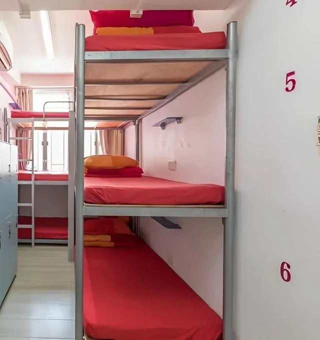 سكن مشترك بثمانية أسرّة للنساء بحمام مشترك، Check Inn Hk - Hostel 1/4