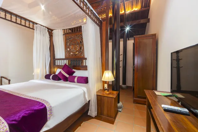 بنغل بسرير كينج بإطلالة على المسبح، Maison Du Vietnam Resort & Spa 1/2