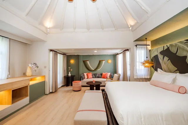 غرفة ديلوكس بسرير كينج بإطلالة على الحديقة، Supatra Hua Hin Resort 3/4