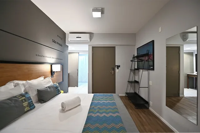 غرفة قياسية بسرير مزدوج لذوي الإعاقة، Hotel Monreale Lifestyle Higienopolis Sao Paulo 1/4