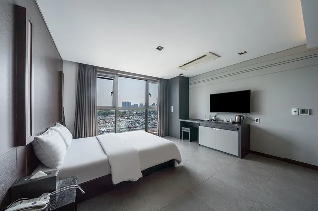 غرفة قياسية بسرير مزدوج، Brown Dot Hotel Incheon Songdo 6/10