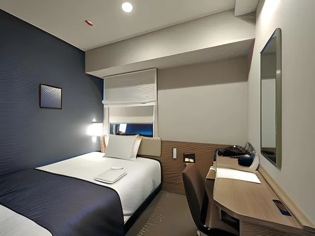 غرفة بسرير نصف مزدوج، Keikyu Ex Inn Higashiginza 5/10