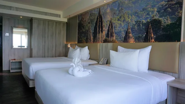 غرفة بريميير بسرير كوين، Amaranta Prambanan 4/8