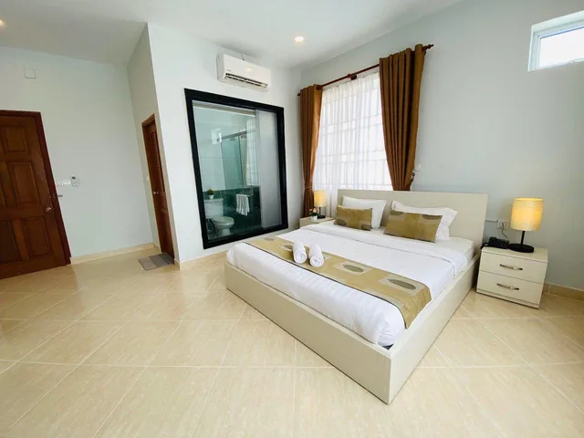 غرفة قياسية بسرير مزدوج، Mekong View Apartment Hotel I 2/2