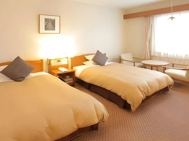 غرفة مفردة بسريرين منفصلين في الملحق، KURASHIKI KOKUSAI HOTEL 1/1