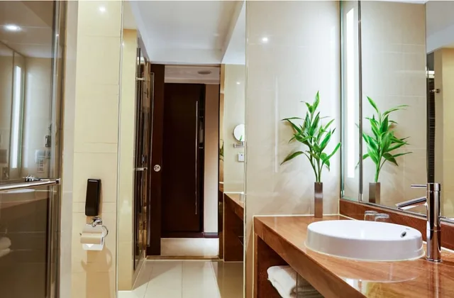 غرفة بسرير كينج بإطلالة على المدينة، Four Points By Sheraton Hangzhou 8/10