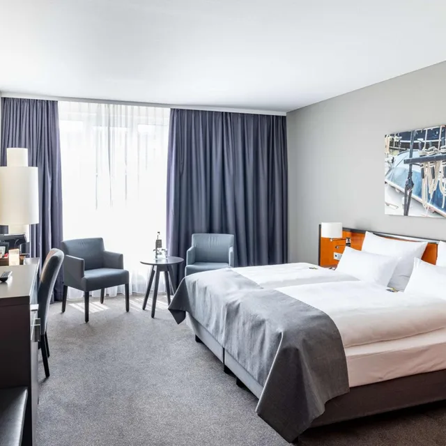 غرفة بريميوم بسرير فردي، Atlantic Hotel Vegesack 1/4