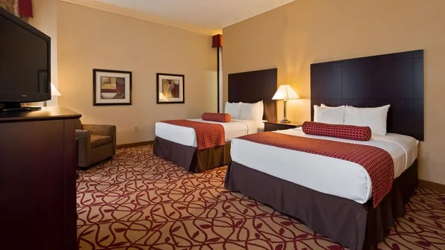 غرفة بسريرين كوين بحوض استحمام لذوي الإعاقة، Best Western Park Hotel 3/5