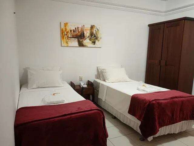 غرفة قياسية بسريرين منفصلين، Machados Plaza Hotel 1/3