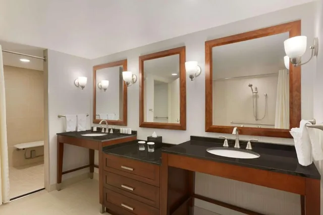 جناح رئاسي بسرير كينج مع أريكة لذوي الإعاقة، Embassy Suites by Hilton Boston Waltham 3/4