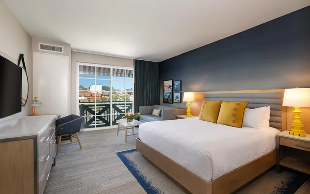 غرفة بسرير مزدوج لذوي الإعاقة، Inn at the Pier Pismo Beach 1/1