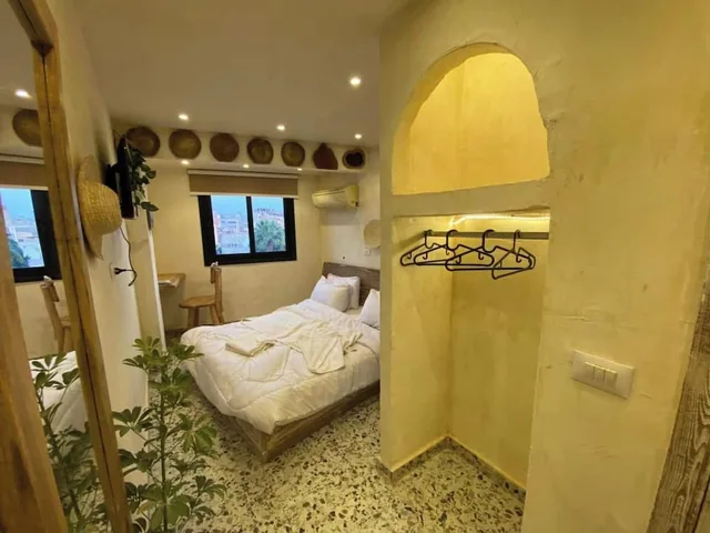 غرفة اقتصادية بسرير كينج بإطلالة على المدينة بحمام خاص، 3 Pyramids View Inn 8/8