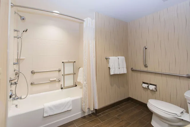 غرفة بسرير مزدوج لذوي الإعاقة، Hilton Garden Inn Dayton South-Austin Landing 2/3