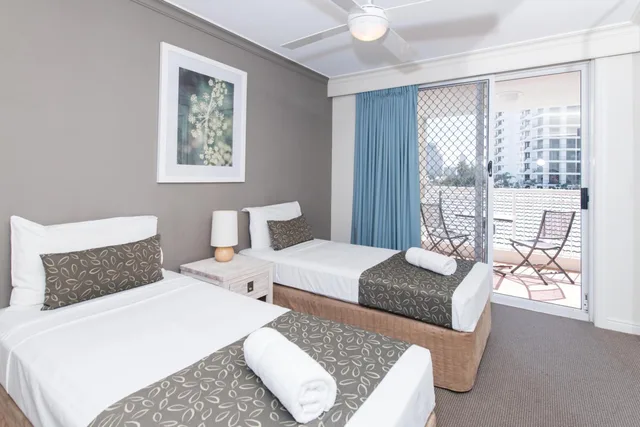 شقة بإطلالة على الحديقة بـ3 غرف نوم، La Grande Apartments Broadbeach 5/10