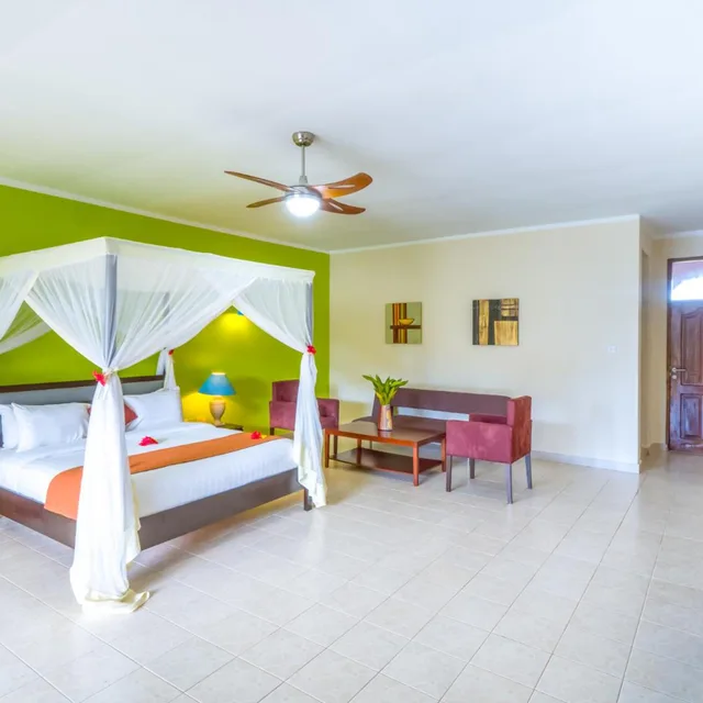غرفة قياسية بإطلالة على الحديقة، Azao Resort & Spa, Zanzibar 5/10