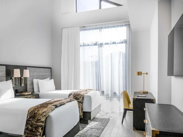 إقامة بسريرين منفصلين وسريرين كينج بـ3 غرف نوم مع أريكة، Residences At Grand Hyatt Deer Valley 2/2