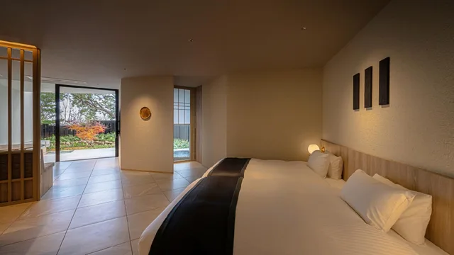 Garden, Luxury, Suite, Twin Beds, Garden View، Fontaine Bleau Atami 1/1