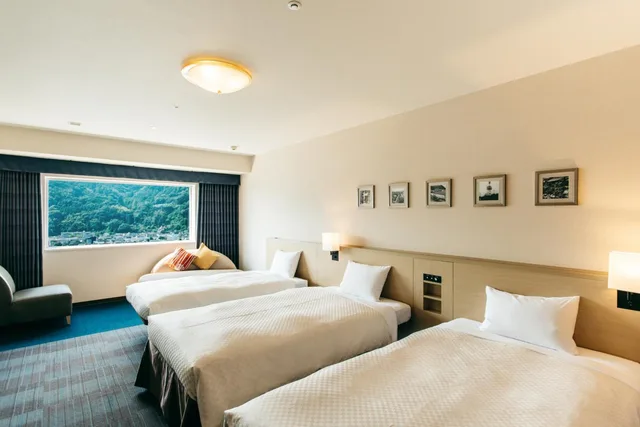 غرفة قياسية ثلاثية، KAMENOI HOTEL Beppu 2/5